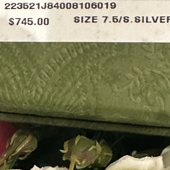 NWT AUTHENTIC GUCCI "BRITT" G LOGO INTERLOCKING GG 925 SS BRACELET NIB - Picture 7 of 9